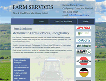 Tablet Screenshot of farmservices.ie